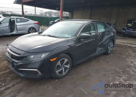 2019 Honda Civic Lx z USA, uszkodzony, nr VIN 2HGFC2F64KH594889